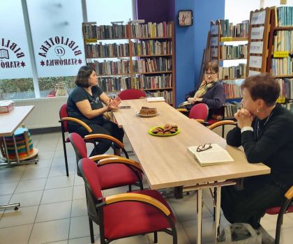Kolejne spotkanie Klubu Miłośników Książki w Filii "Starówka"